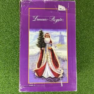 vintage Duncan Royale History of Santa Claus Kris Kringle Musical Figurine